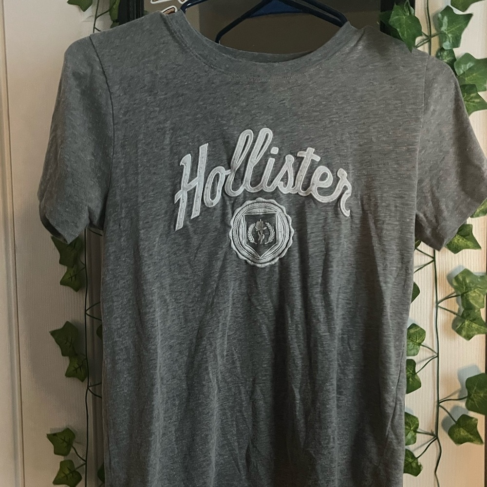 Hollister Gray Short Sleeve Tee